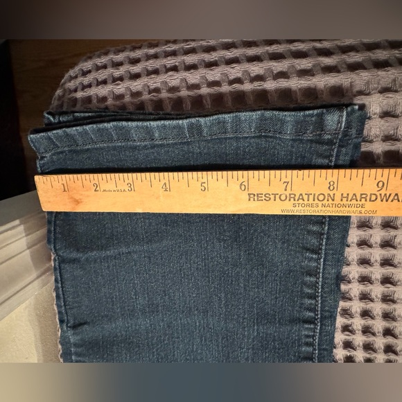 NYDJ denim straight leg Made in USA size 12 - Picture 3 of 12